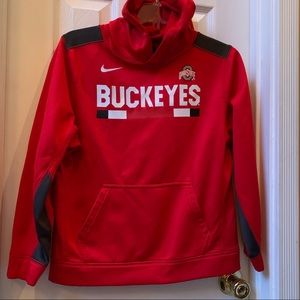 Nike Hooded Buckeye Sweatshirt